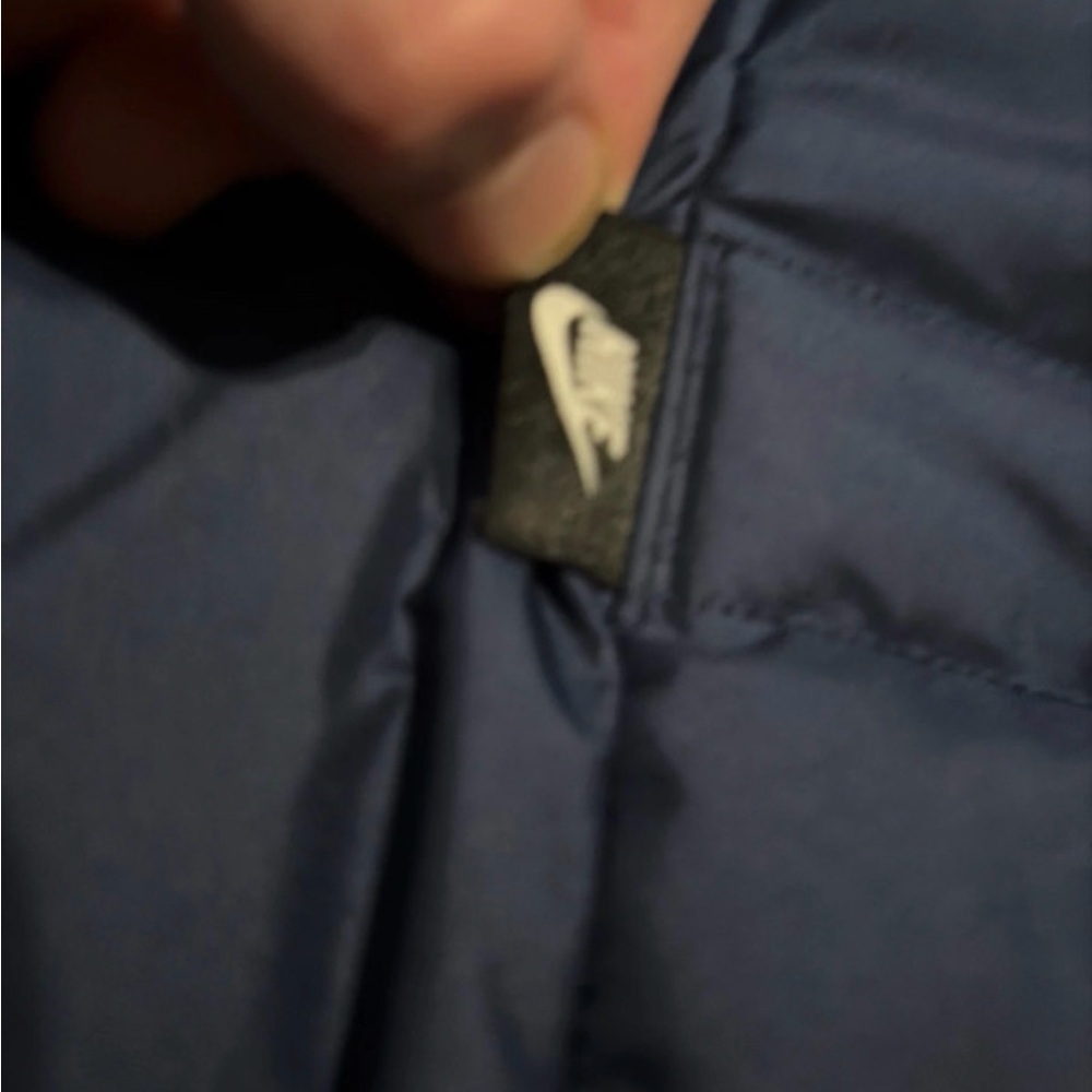 Nike Sportswear Therma-Fit Legacy Fleece Lined Hooded JacketNavy DD6857-410 M Ta - Picture 10 of 15